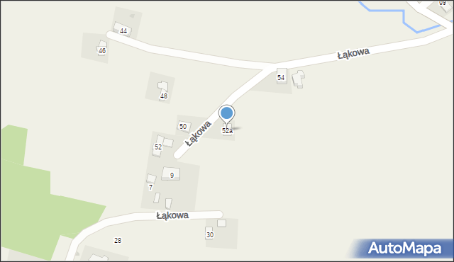 Korczyna, Pigonia Stanisława, 52a, mapa Korczyna