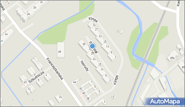 Koszalin, Picassa Pablo, 25, mapa Koszalina