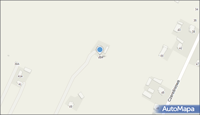 Krępiec, Piasecka, 49A, mapa Krępiec