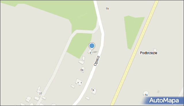 Książ Wielki, Piłsudskiego Józefa, marsz., 6, mapa Książ Wielki