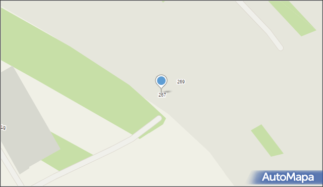 Łańcut, Piłsudskiego Józefa, marsz., 267, mapa Łańcut