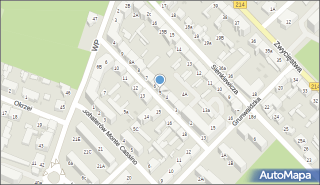 Lębork, Pileckiego Witolda, rtm., 5, mapa Lębork
