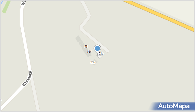 Lesko, Piłsudskiego Józefa, marsz., 53l, mapa Lesko