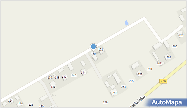 Luborzyca, Piotrowska, 150, mapa Luborzyca
