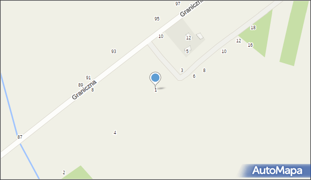 Maliszew, Piaskowa, 1, mapa Maliszew