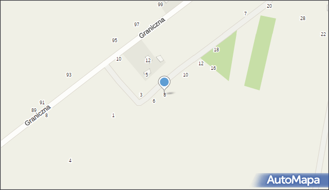 Maliszew, Piaskowa, 8, mapa Maliszew