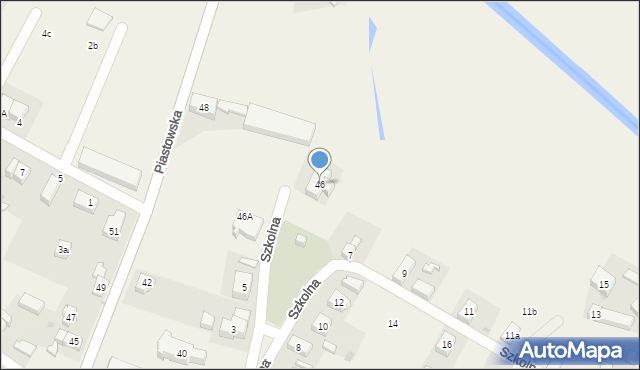 Marcinkowice, Piastowska, 46, mapa Marcinkowice