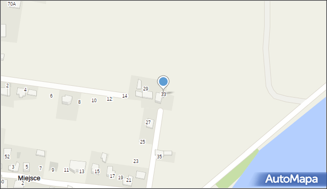 Miejsce, Piotra i Pawła, 33, mapa Miejsce