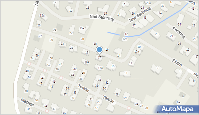 Mierzyn, Piotra, 17, mapa Mierzyn