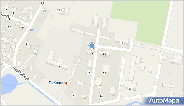 Modliszewice, Piotrkowska, 14, mapa Modliszewice