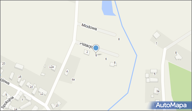 Mojęcice, Pistacjowa, 4, mapa Mojęcice