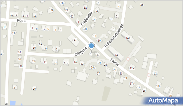 Mrocza, Piotra, 35, mapa Mrocza