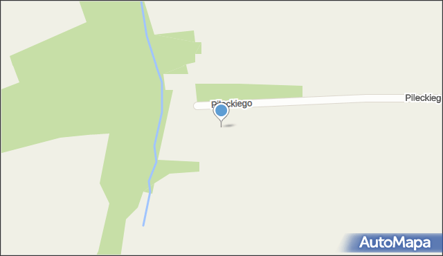 Niżna Łąka, Pileckiego Witolda, rtm., 59, mapa Niżna Łąka