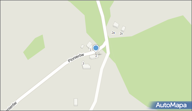Nowa Ruda, Pionierów, 2, mapa Nowa Ruda