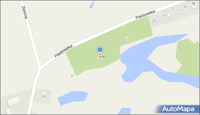 Nowa Wieś Przywidzka, Piastowska, 15, mapa Nowa Wieś Przywidzka