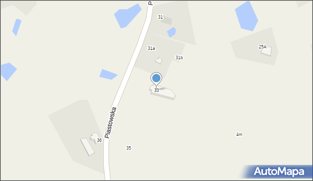 Nowa Wieś Przywidzka, Piastowska, 33, mapa Nowa Wieś Przywidzka