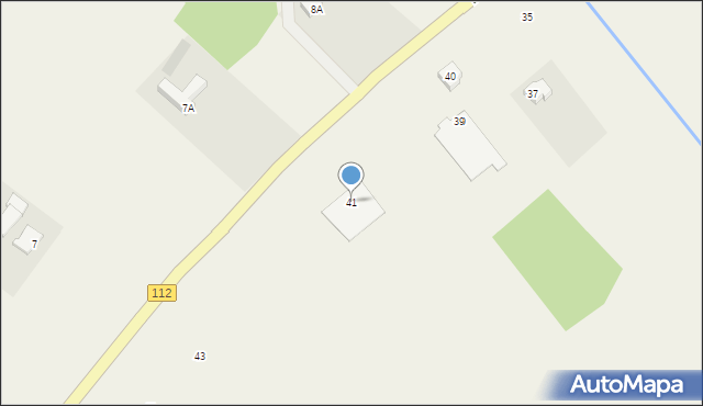 Nowe Bielice, Piwonii, 41, mapa Nowe Bielice