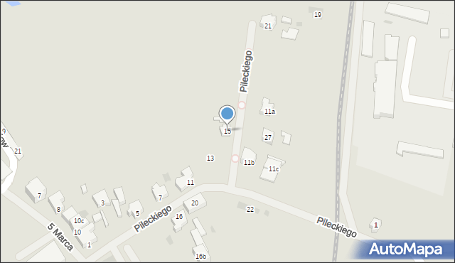 Nowogard, Pileckiego Witolda, rtm., 15, mapa Nowogard