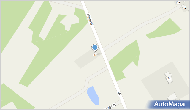 Nowy Cygów, Piękna, 37, mapa Nowy Cygów