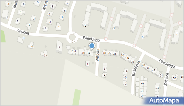 Nowy Dwór Mazowiecki, Pileckiego Witolda, rtm., 16, mapa Nowy Dwór Mazowiecki