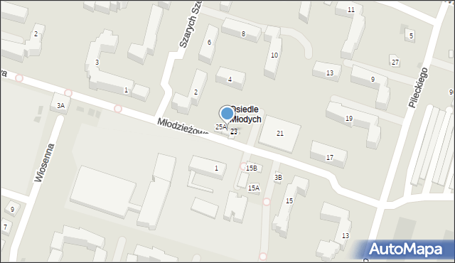 Nowy Dwór Mazowiecki, Pileckiego Witolda, rtm., 25, mapa Nowy Dwór Mazowiecki