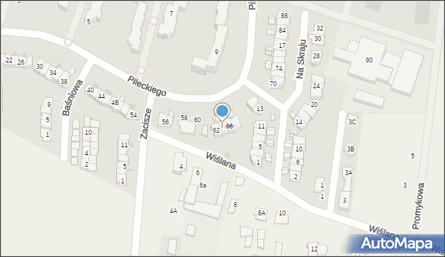 Nowy Dwór Mazowiecki, Pileckiego Witolda, rtm., 64, mapa Nowy Dwór Mazowiecki