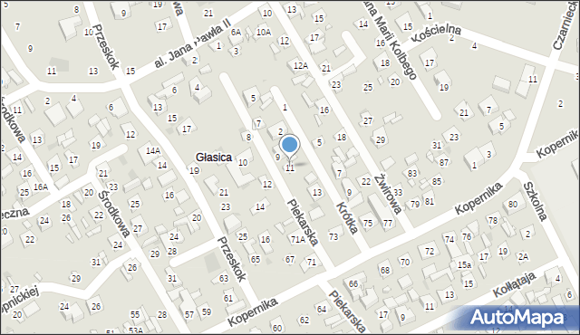 Nowy Dwór Mazowiecki, Piekarska, 11, mapa Nowy Dwór Mazowiecki