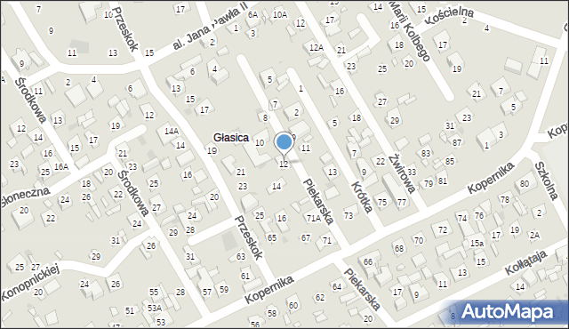 Nowy Dwór Mazowiecki, Piekarska, 12, mapa Nowy Dwór Mazowiecki