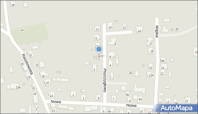 Odolanów, Piszczygłowy Bartłomieja, ks., 5, mapa Odolanów