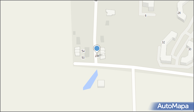 Olsztyn, Piwnika Jana, mjr., 19b, mapa Olsztyna