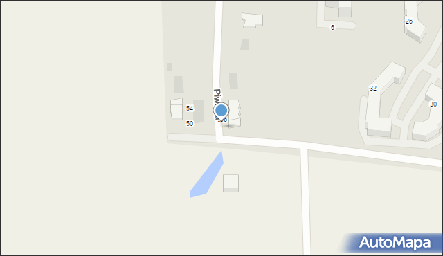 Olsztyn, Piwnika Jana, mjr., 19c, mapa Olsztyna