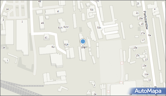 Opoczno, Piotrkowska, 57B, mapa Opoczno