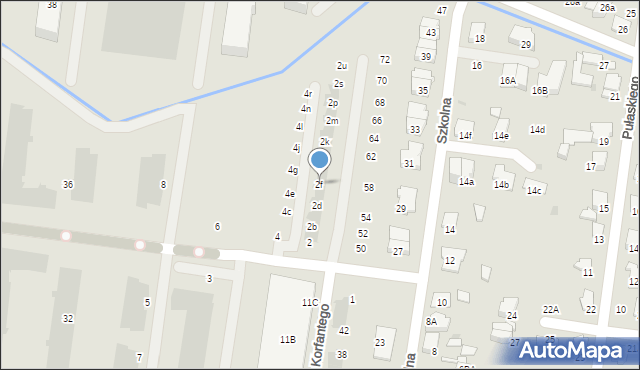 Ożarów Mazowiecki, Piłsudskiego Józefa, marsz., 2f, mapa Ożarów Mazowiecki