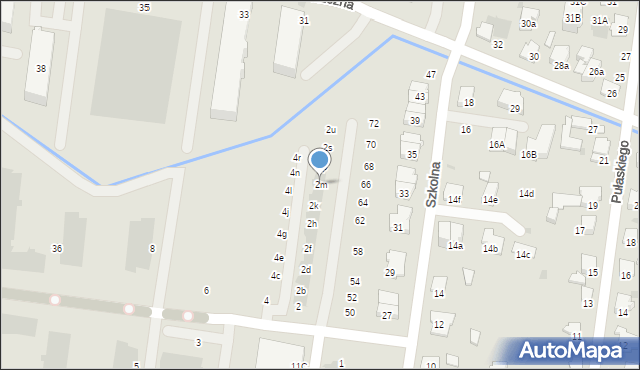 Ożarów Mazowiecki, Piłsudskiego Józefa, marsz., 2m, mapa Ożarów Mazowiecki