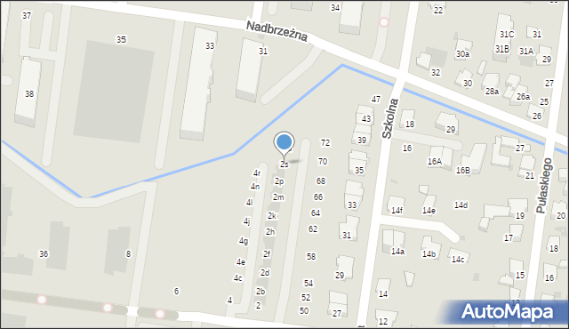 Ożarów Mazowiecki, Piłsudskiego Józefa, marsz., 2s, mapa Ożarów Mazowiecki