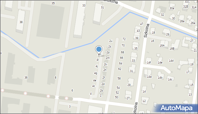 Ożarów Mazowiecki, Piłsudskiego Józefa, marsz., 4m, mapa Ożarów Mazowiecki