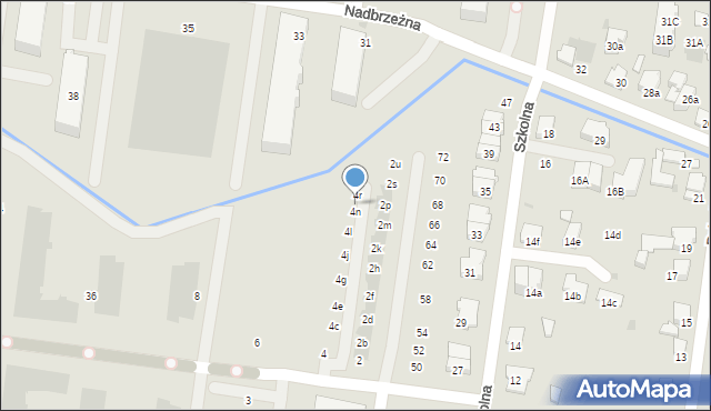 Ożarów Mazowiecki, Piłsudskiego Józefa, marsz., 4p, mapa Ożarów Mazowiecki