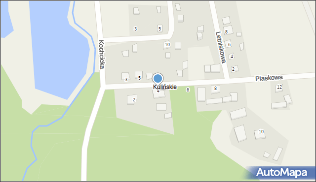 Pawełki, Piaskowa, 4, mapa Pawełki