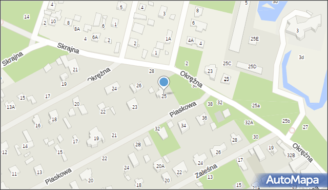 Piaseczno, Piaskowa, 27, mapa Piaseczno