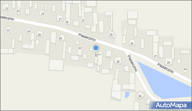 Piaseczno, Piaseczno, 32, mapa Piaseczno