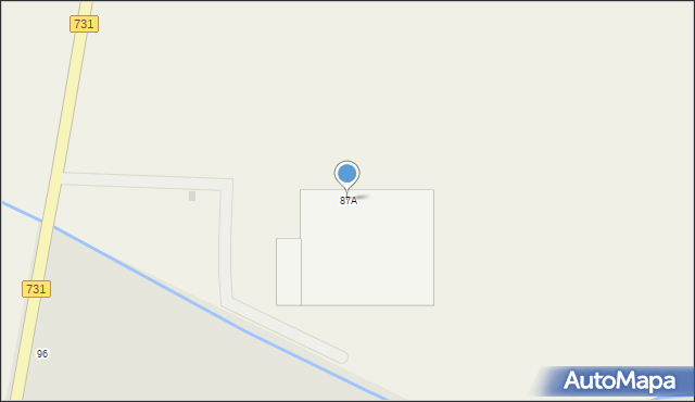 Piaseczno, Piaseczno, 87A, mapa Piaseczno