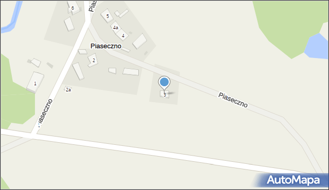 Piaseczno, Piaseczno, 3, mapa Piaseczno