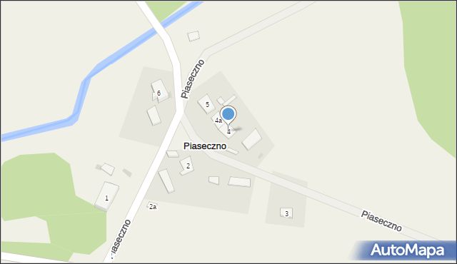 Piaseczno, Piaseczno, 4, mapa Piaseczno