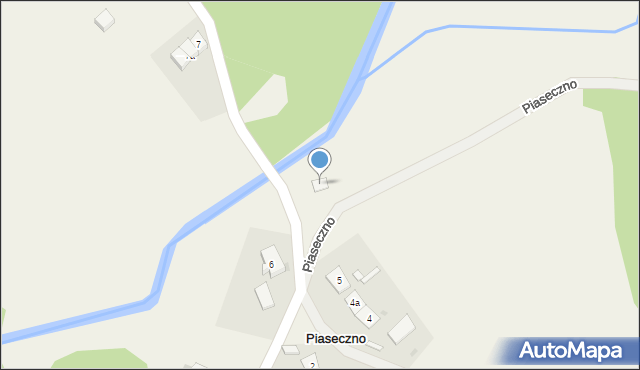 Piaseczno, Piaseczno, 5a, mapa Piaseczno
