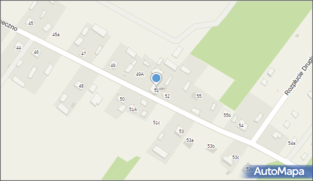 Piaseczno, Piaseczno, 51, mapa Piaseczno