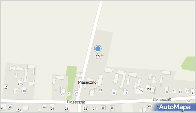 Piaseczno, Piaseczno, 27a, mapa Piaseczno