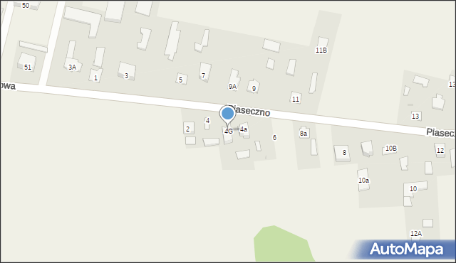 Piaseczno, Piaseczno, 4G, mapa Piaseczno