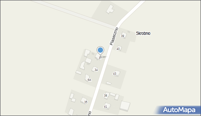 Piaseczno, Piaseczno, 37, mapa Piaseczno