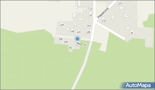 Piaseczno, Piaseczno, 26b, mapa Piaseczno
