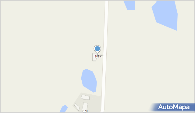 Piaseczno, Piaseczno, 108a, mapa Piaseczno